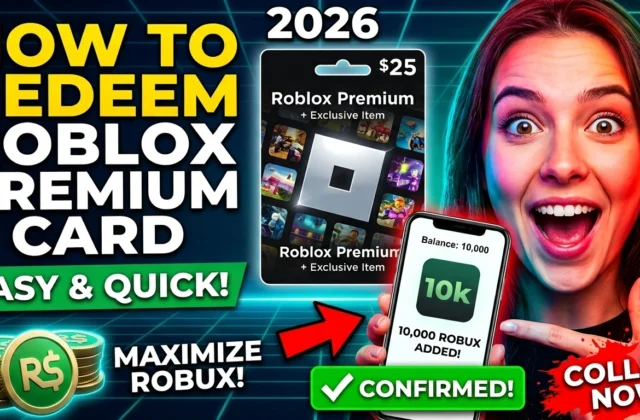 How to Redeem a Roblox Gift Card in 2026: 60-Second Guide + Every “Invalid Code” Fix